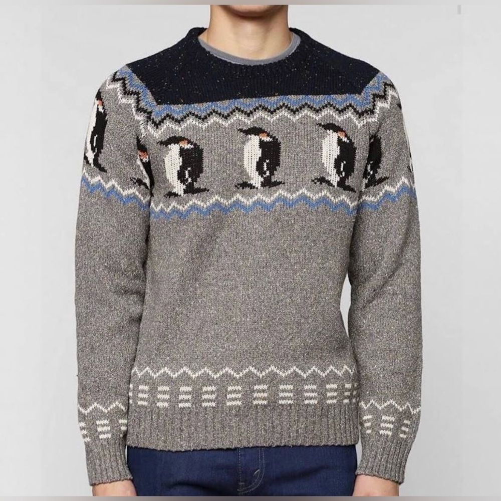 Urban Outfitters, Men’s Large Penguin ugly sweater